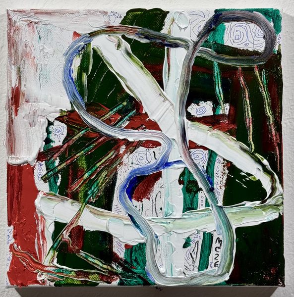 Furl, painting by Mario Caoile