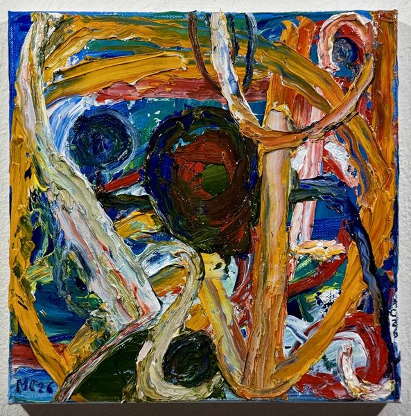 Glaur, painting by Mario Caoile